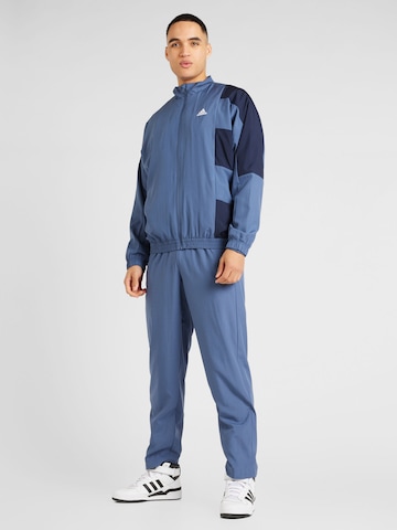 mėlyna ADIDAS SPORTSWEAR Treniruočių kostiumas: priekis