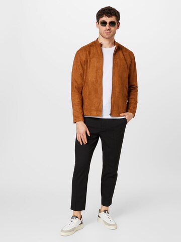 BURTON MENSWEAR LONDON Between-Season Jacket in Brown