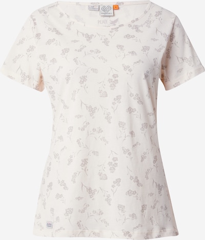 Ragwear T-Shirt 'MINTT FLOWER' in beige / dunkelbeige, Produktansicht