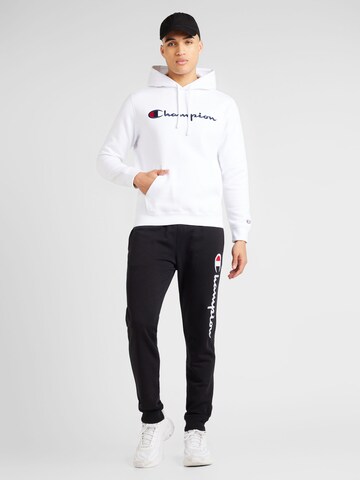 Champion Authentic Athletic Apparel Sweatshirt i vit