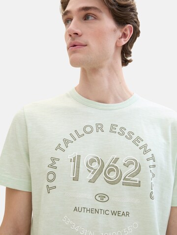 TOM TAILOR T-shirt i grön