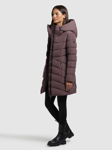 Cappotto invernale 'Dier' di khujo in lilla