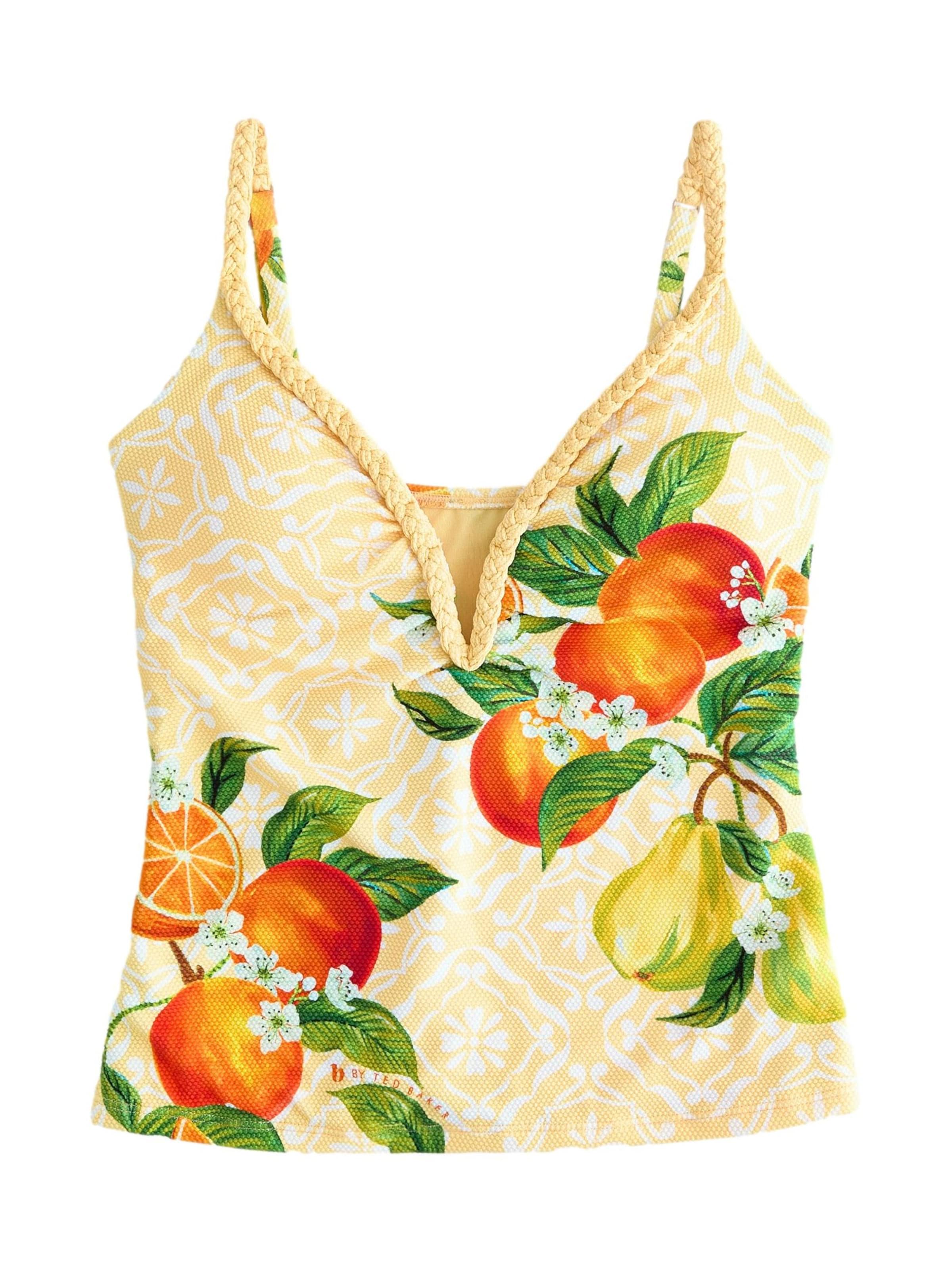 geltona B by Ted Baker Tankinio viršutinė dalis: priekis