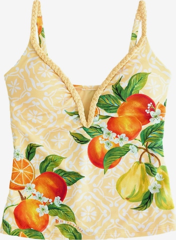 geltona B by Ted Baker Tankinio viršutinė dalis: priekis