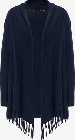 Cardigan DreiMaster Klassik en bleu : devant