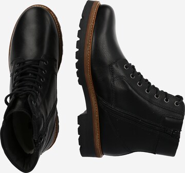 Pius Gabor Lace-Up Boots in Black