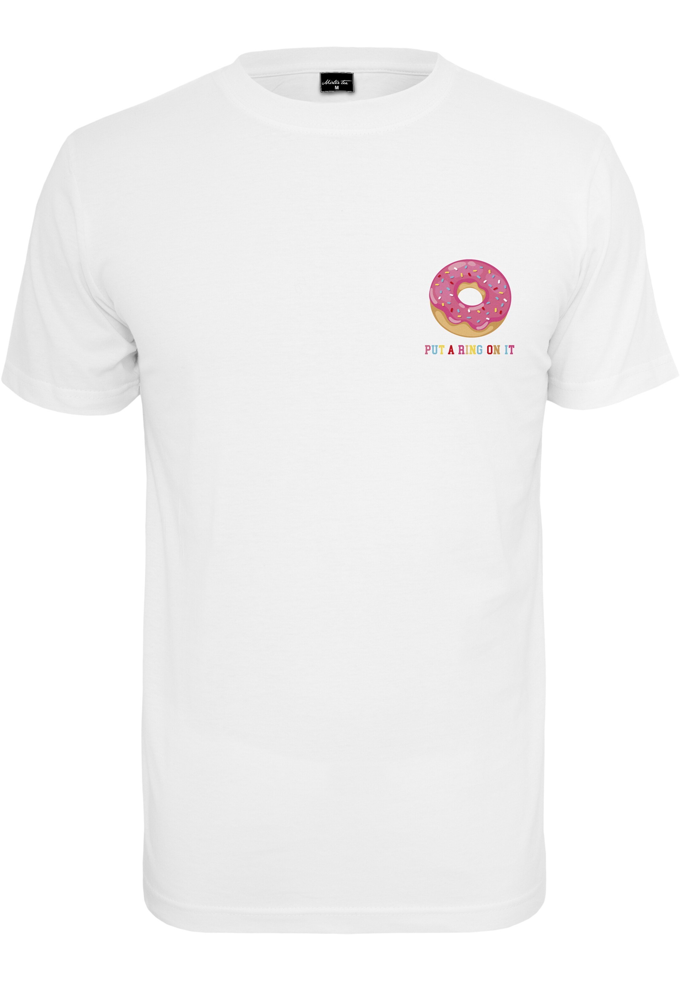 T-shirt 'Ring On It' Merchcode en blanc : devant