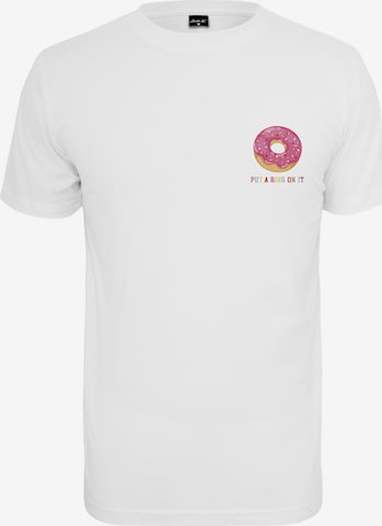 Merchcode Shirt 'Ring On It' in White: front