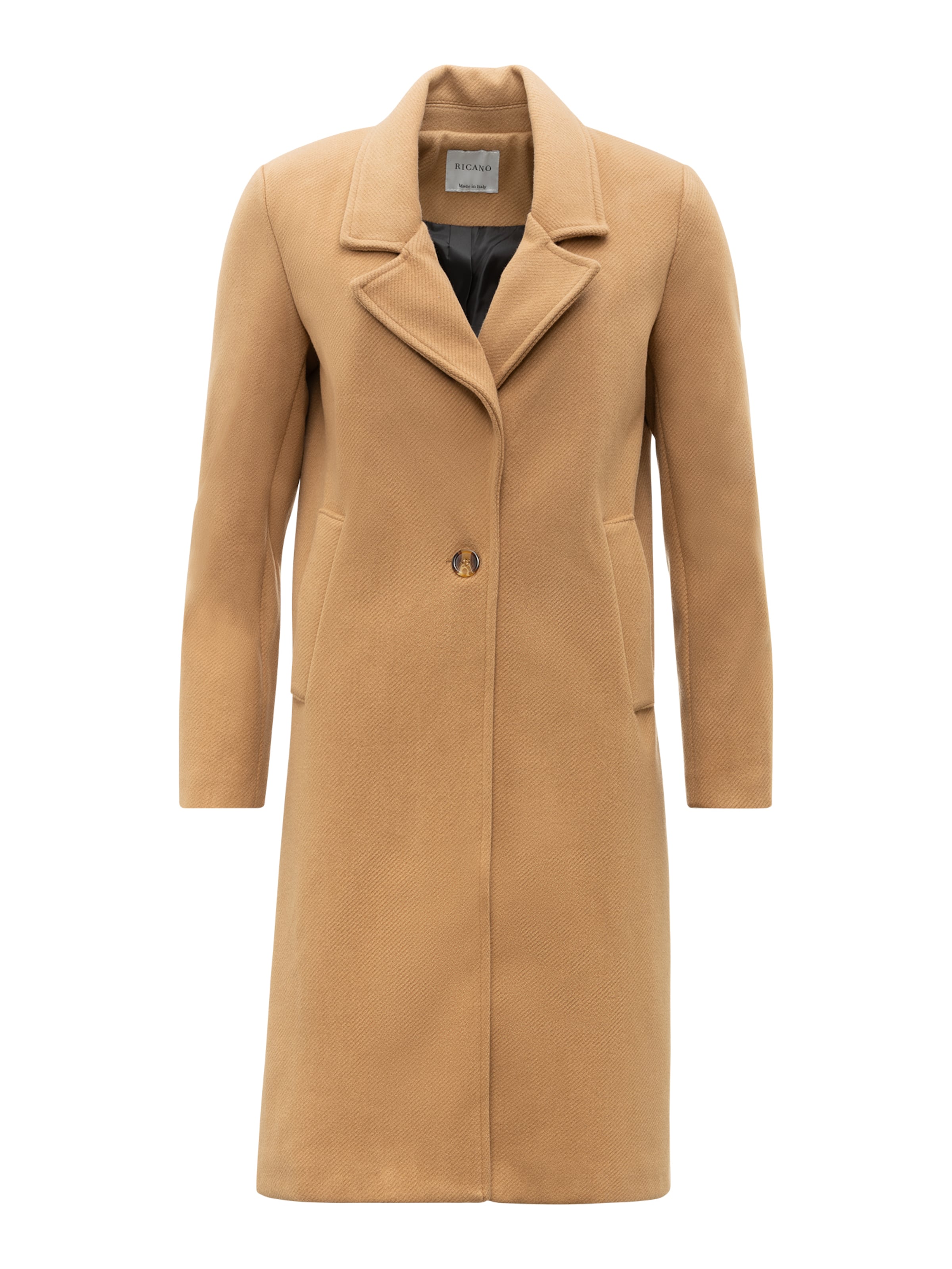 RICANO Tussenmantel 'Livia' in Bruin: voorkant