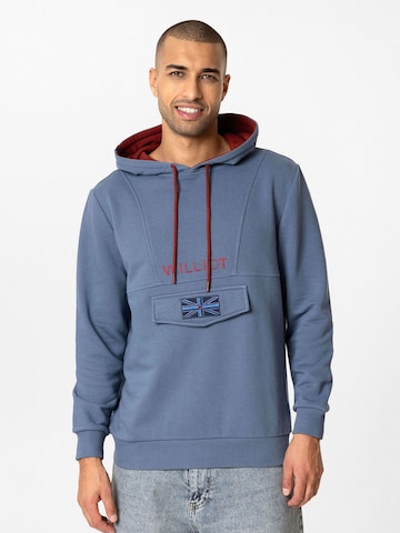 Williot Sweatshirt 'Henry' in Blau: Vorderseite