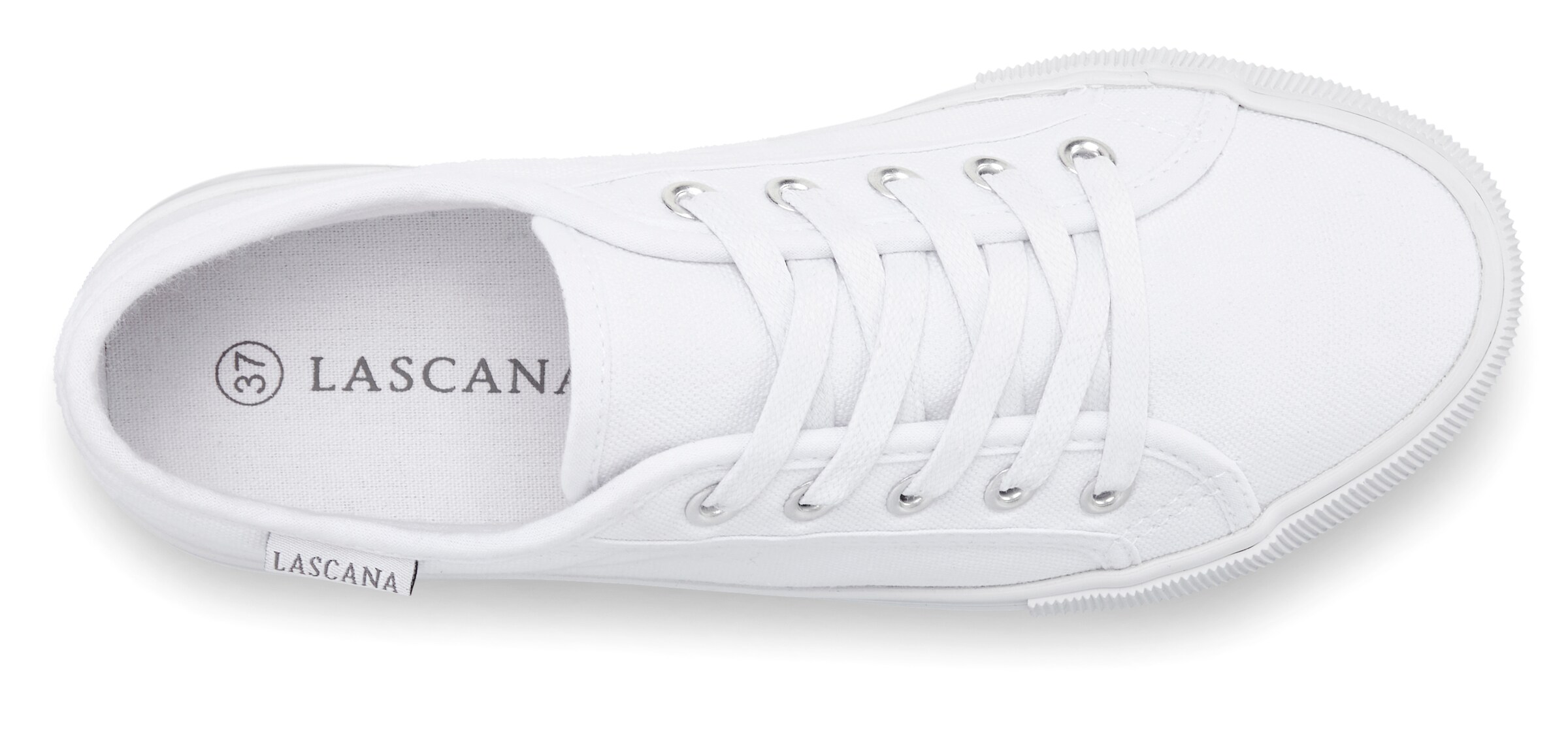 LASCANA Tenisky – bílá