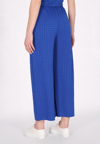 usha BLUE LABEL Wide leg Broek in Blauw