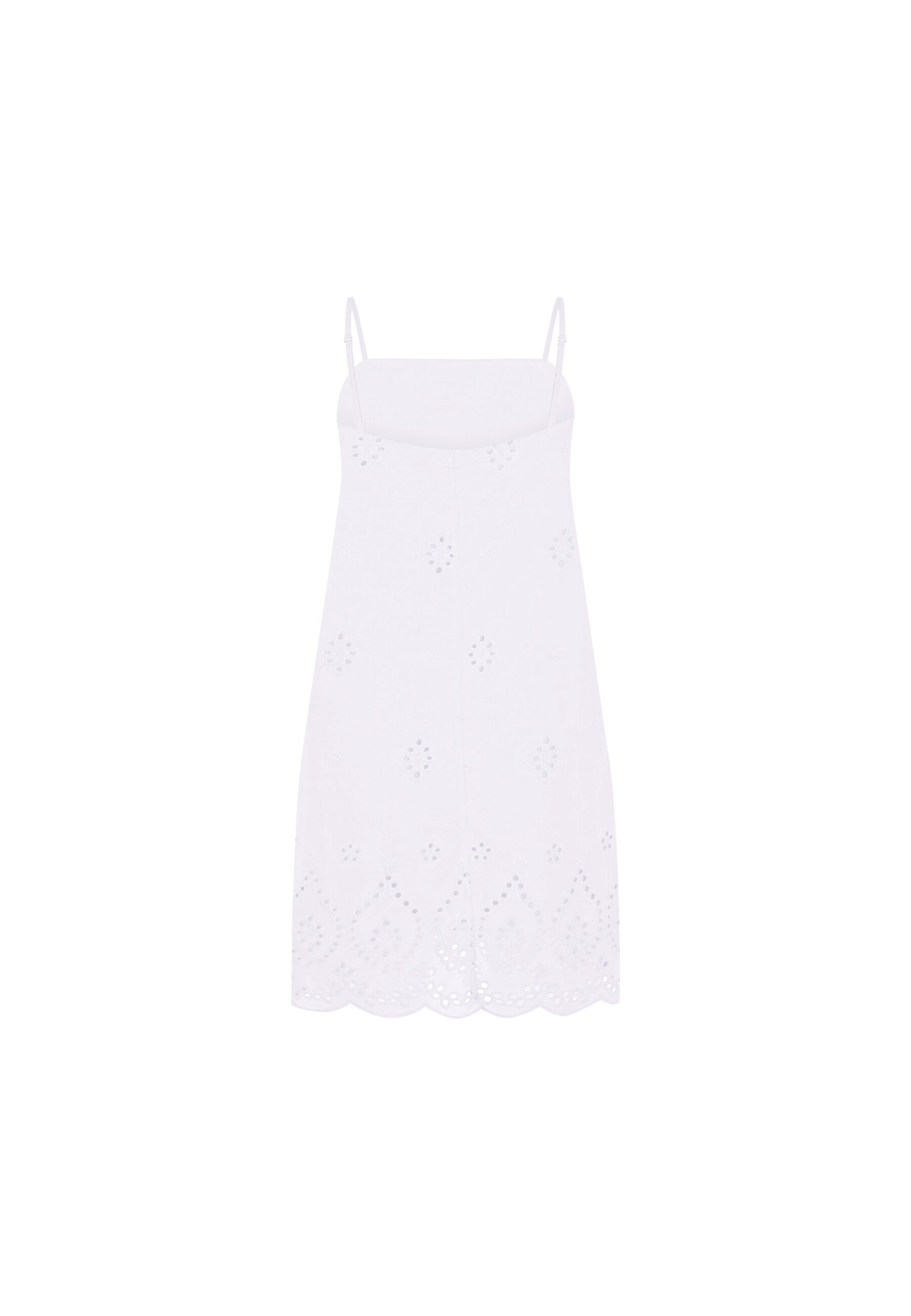 FRESHLIONS Sommerkleid 'Ella' in Weiß