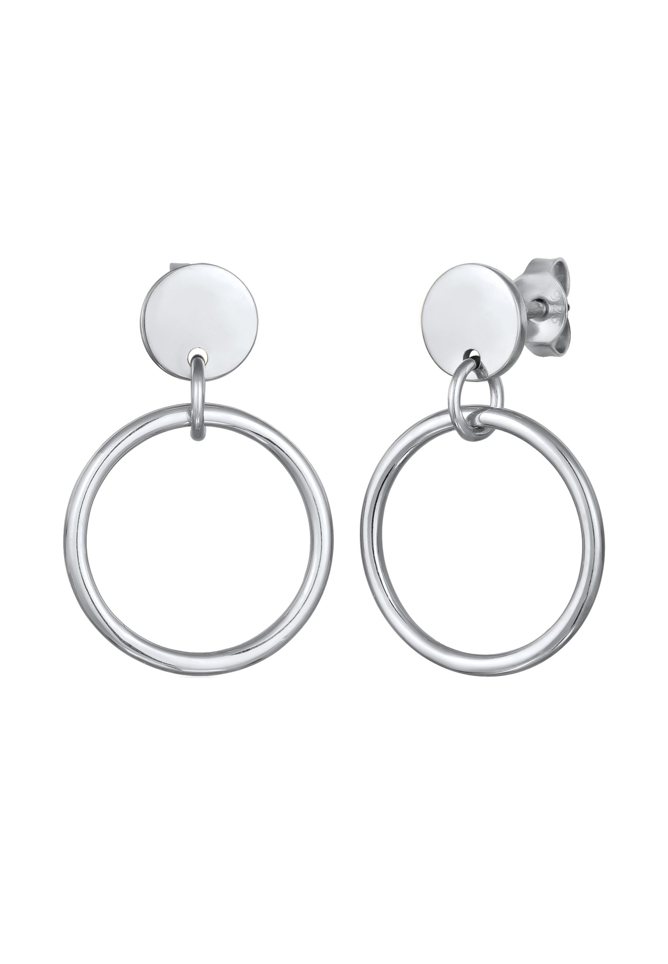 ELLI Earrings in Silver: front