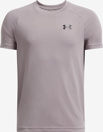 UNDER ARMOUR Performance shirt 'UA Tech 2.0 SS' in Grey: front