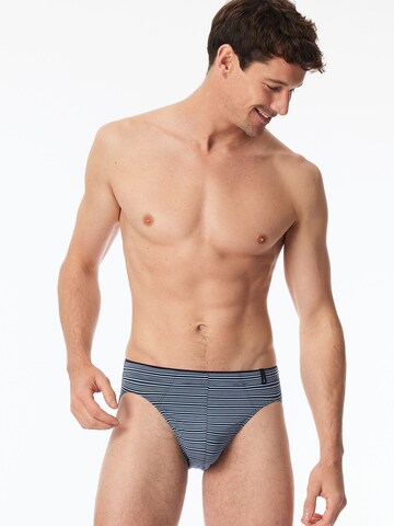 SCHIESSER Slip in Blue: front