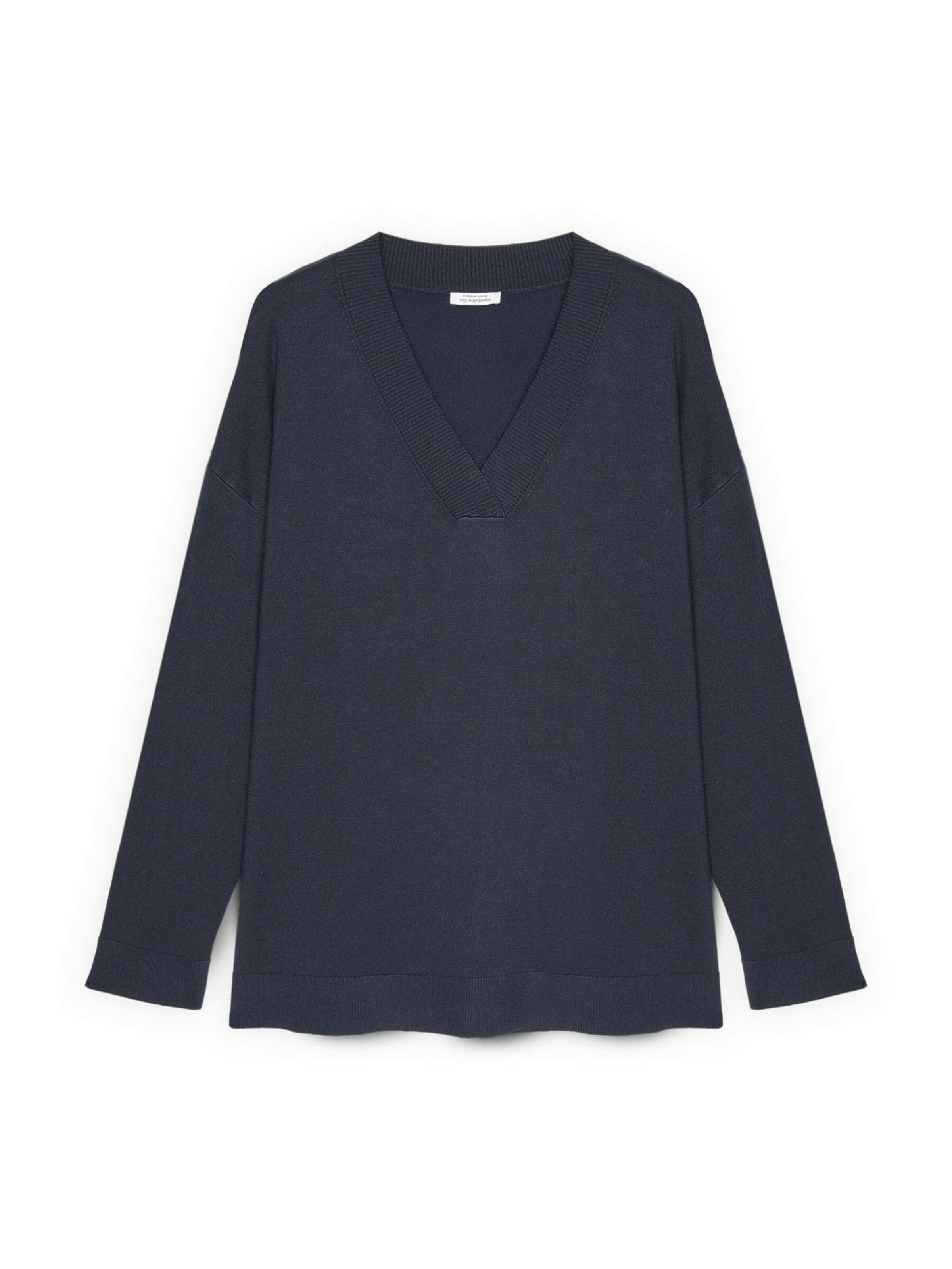 Pullover di Fiorella Rubino in blu: frontale
