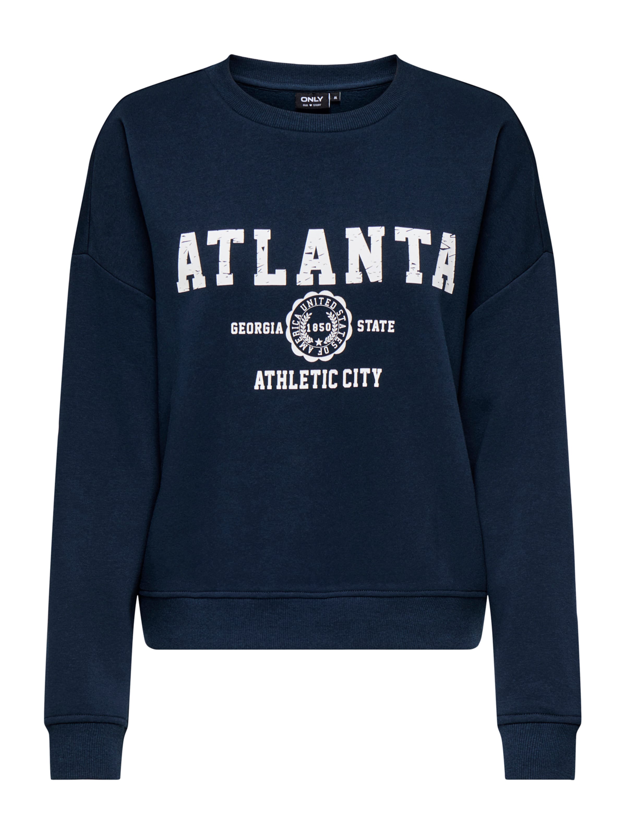 ONLY Sweatshirt in Blue: front
