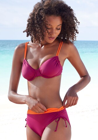 Bas de bikini s.Oliver en rose : devant