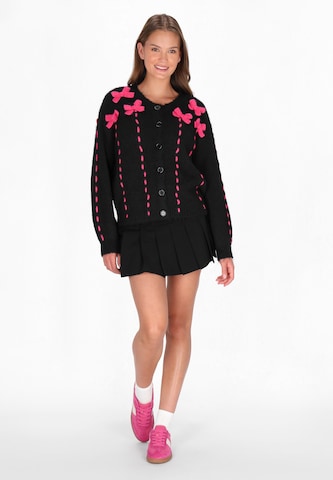 MYMO Knit cardigan in Black