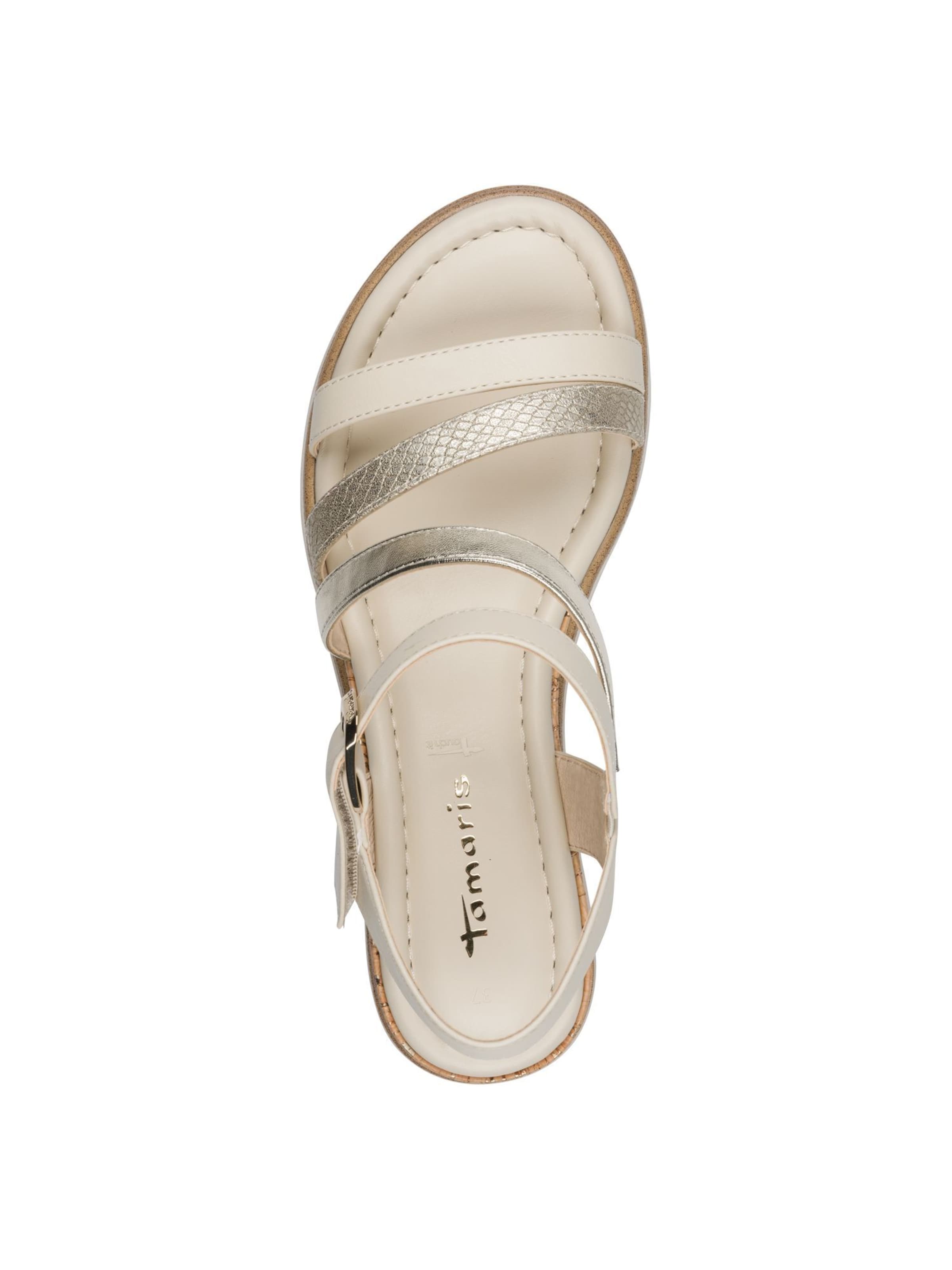 Sandales à lanières Tamaris en beige