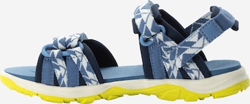 JACK WOLFSKIN Sandale in Blau: predná strana