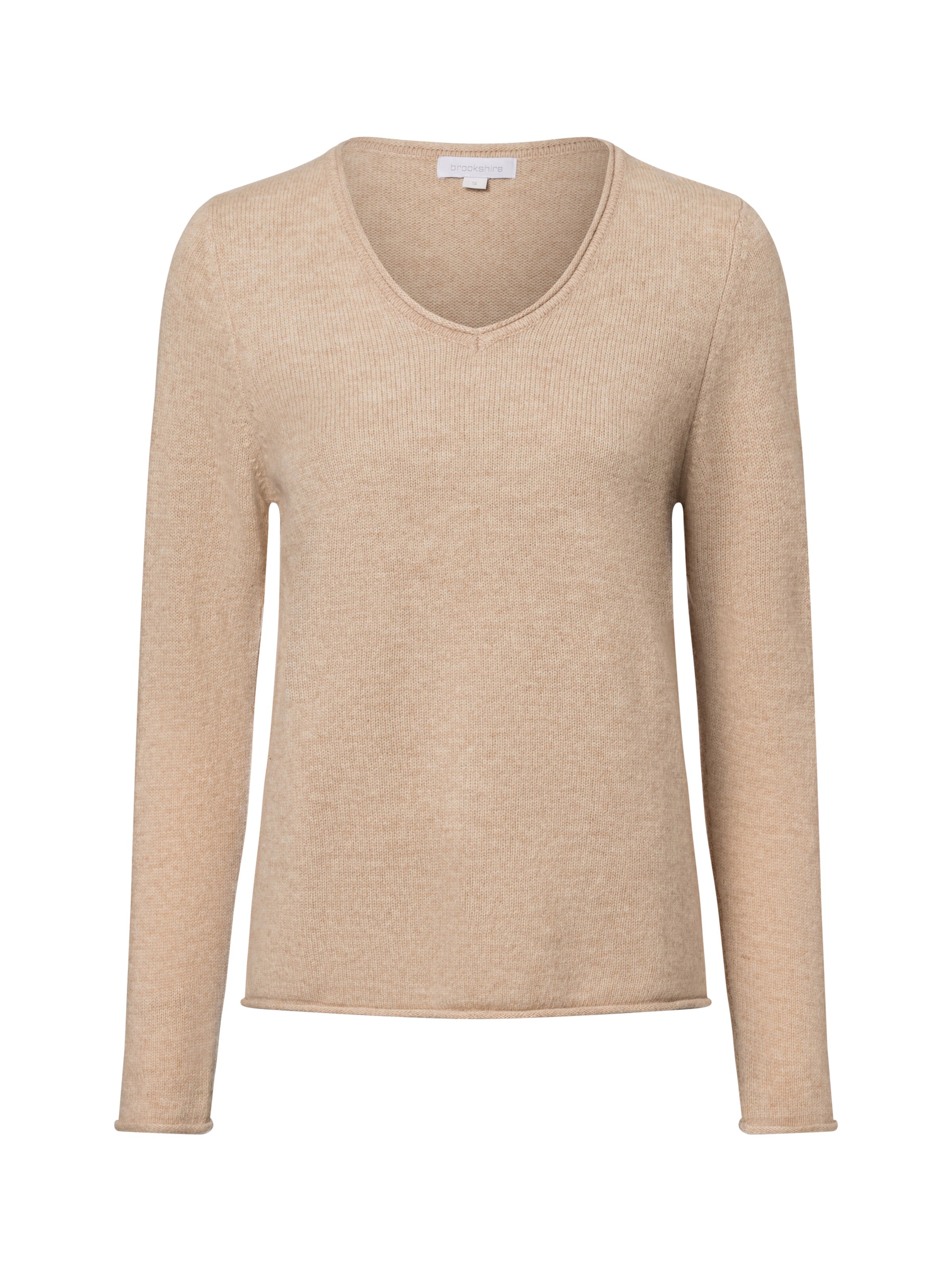 Brookshire Pullover in Beige: Vorderseite