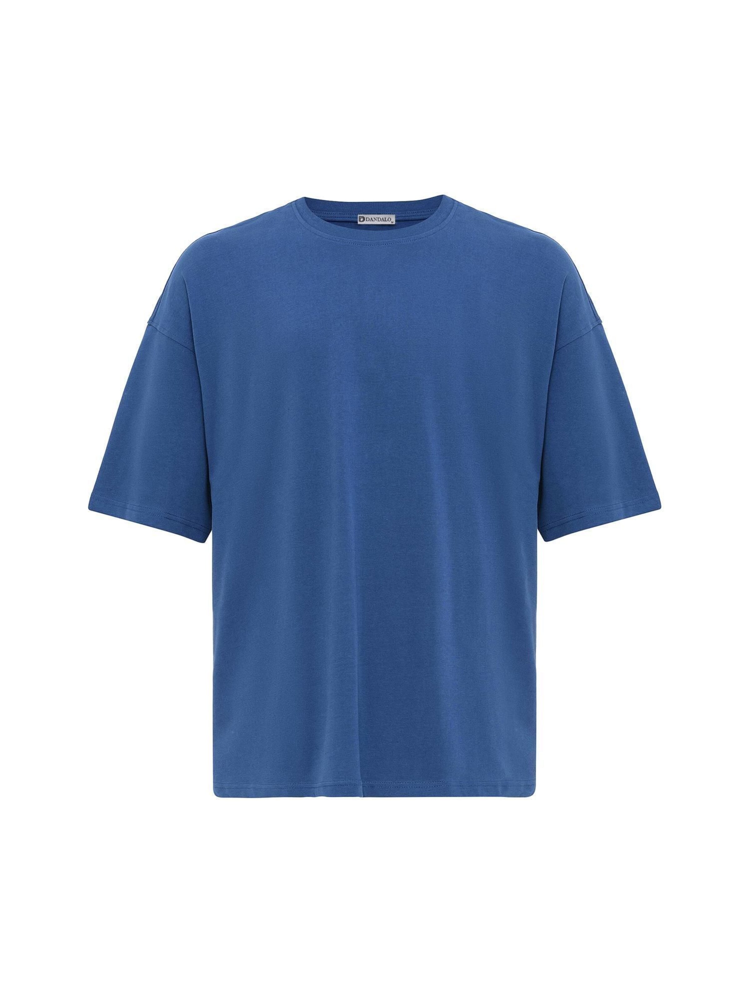 mėlyna Dandalo Marškinėliai: priekis