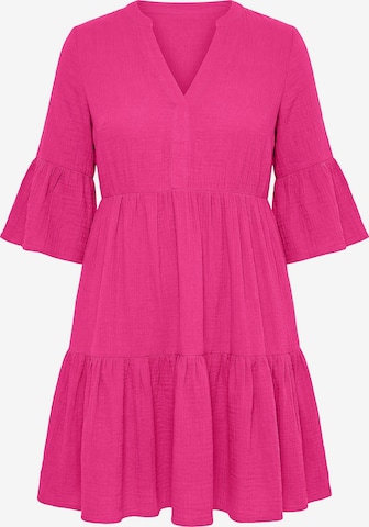 Studio Untold Dress in Pink: front