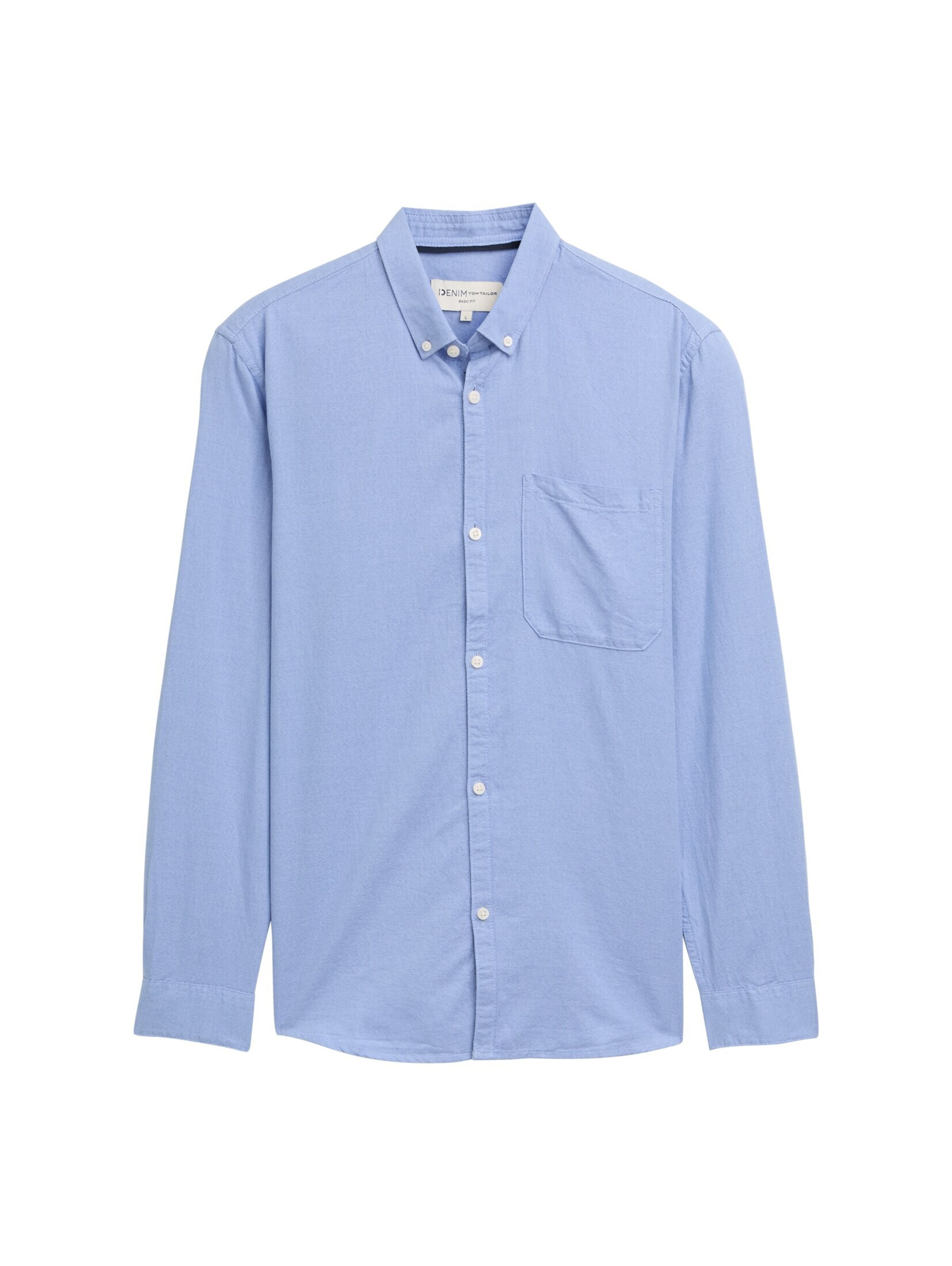 TOM TAILOR DENIM Button Up Shirt in Light blue, Item view