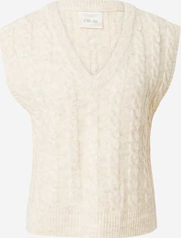 Cream Pullover 'Vynah' in Beige: predná strana