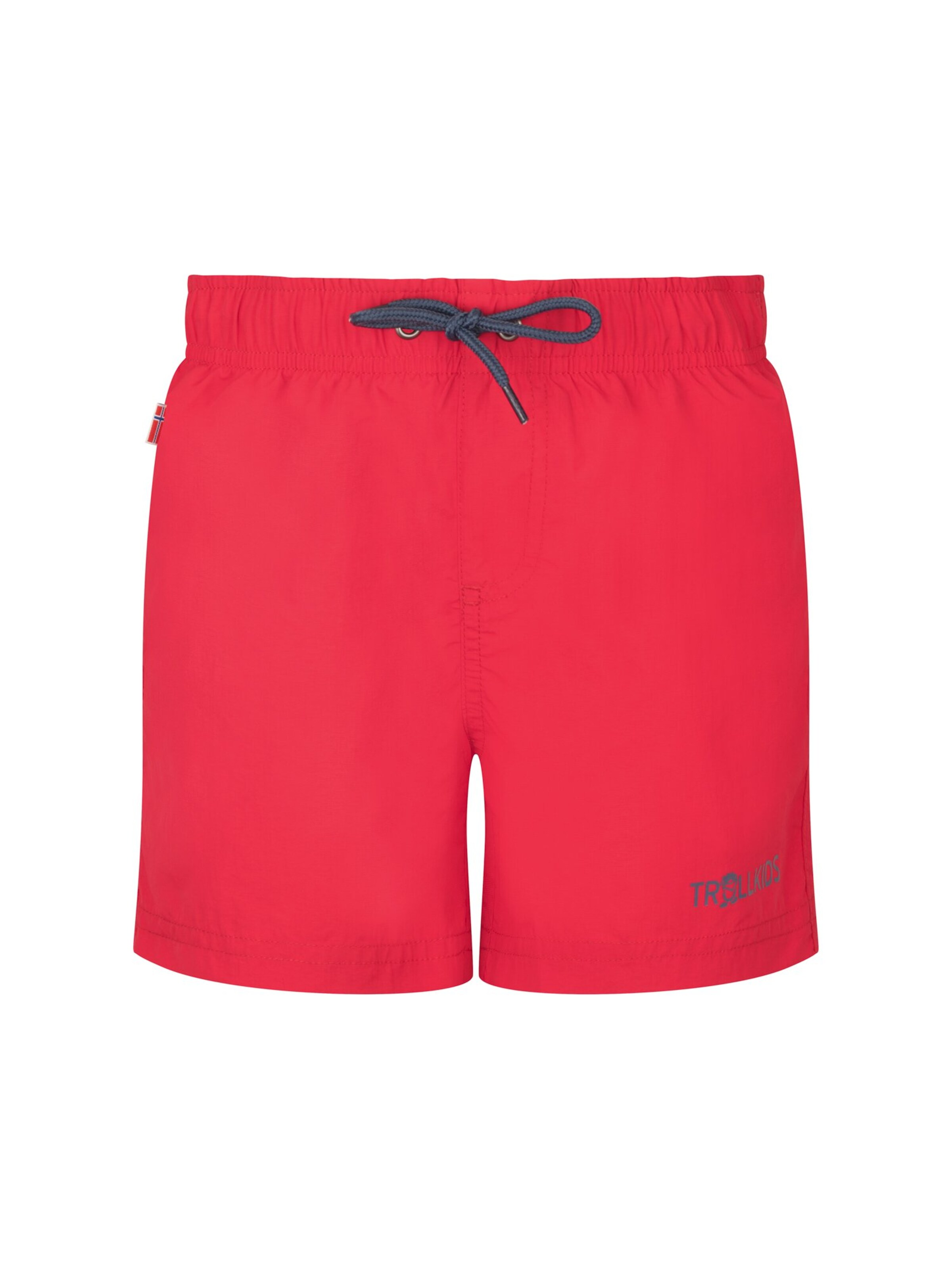 TROLLKIDS Board Shorts in Red: front