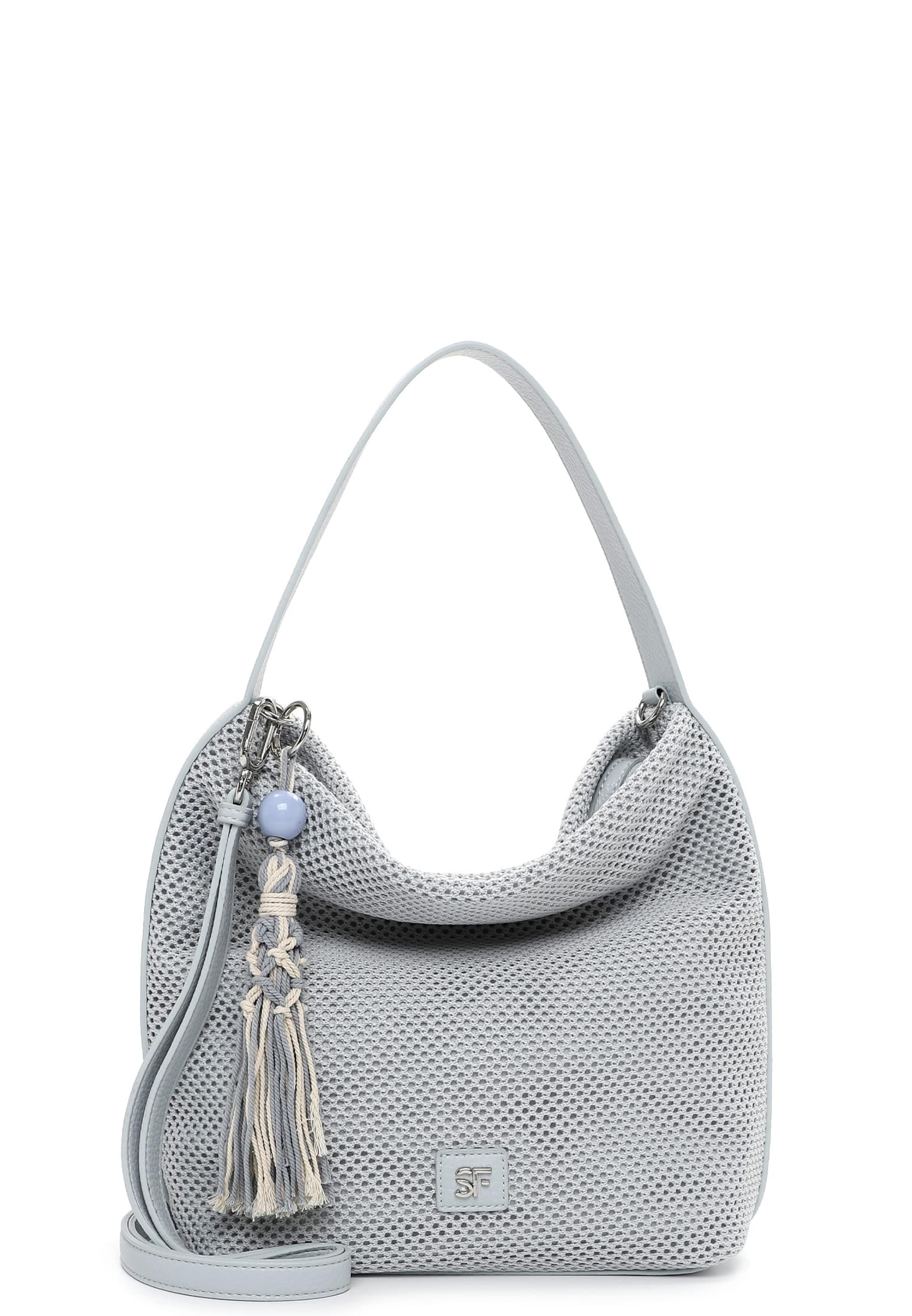 Poche ventrale 'Gitty' Suri Frey en bleu : devant