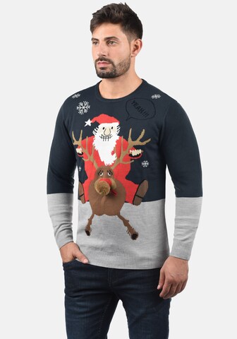 Pull-over 'Rudolph' BLEND en mélange de couleurs : devant