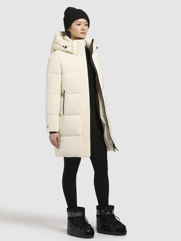 Cappotto invernale 'Haya Matt' di khujo in bianco