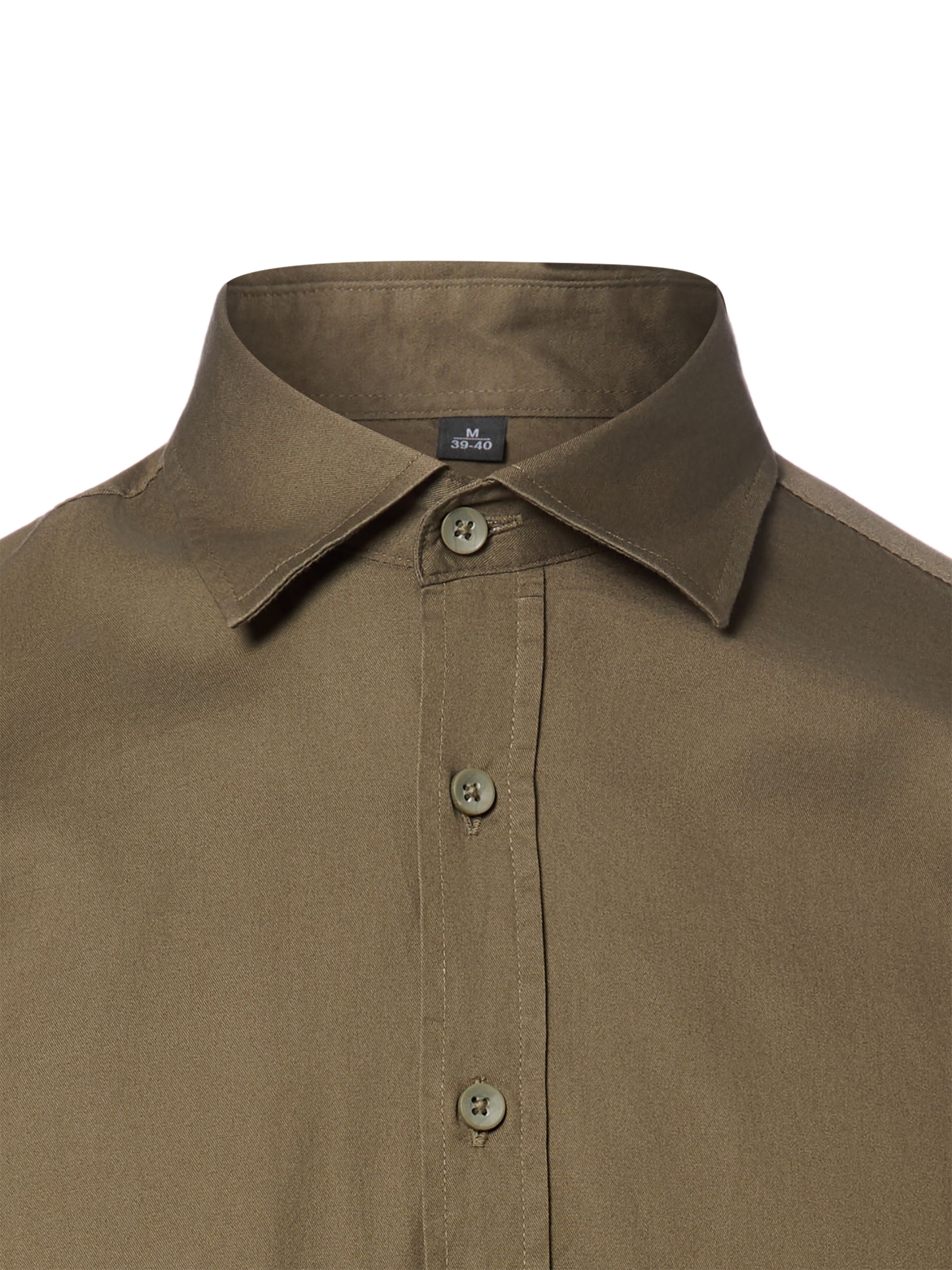 Coupe regular Chemise Nils Sundström en marron