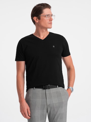 Ombre Shirt in Black