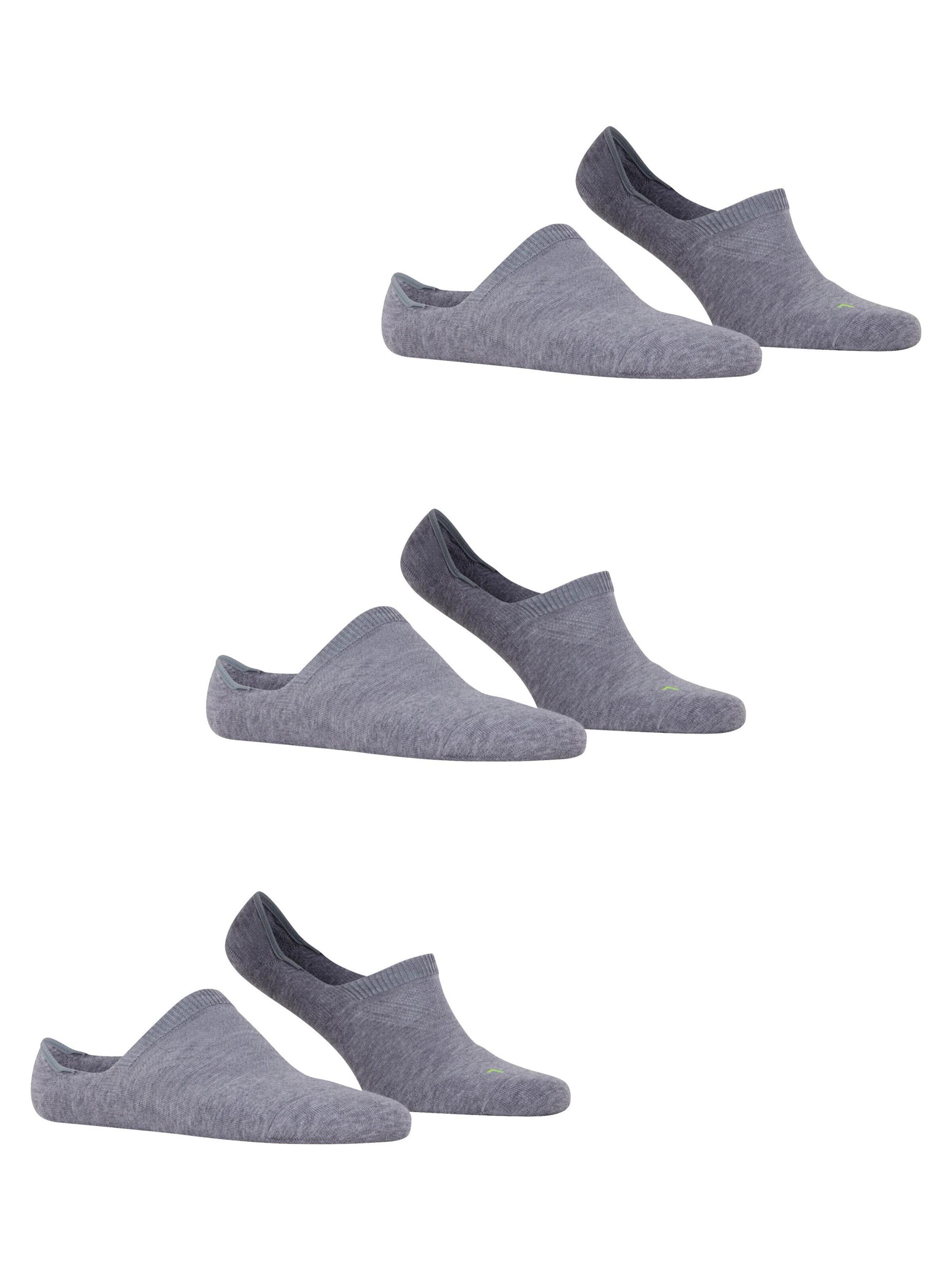 FALKE Füßlinge 'Cool Kick 3-Pack'‌‌ in Grau