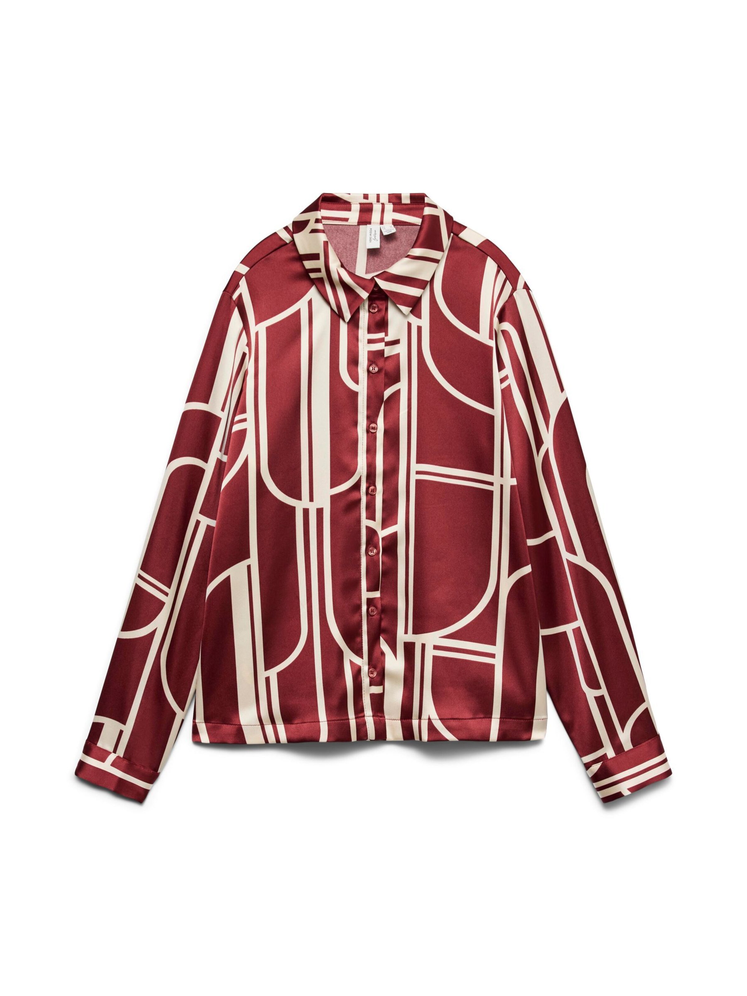 VERO MODA Blouse 'HADLEY' in Rood: voorkant