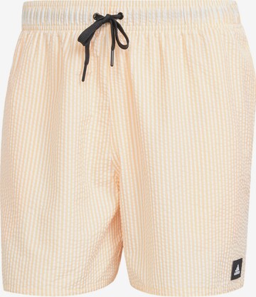 ADIDAS SPORTSWEAR Athletic Swim Trunks 'Classics' in Orange: front