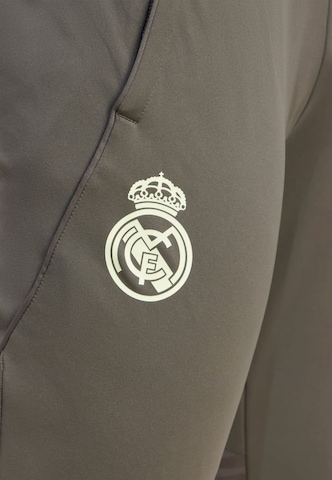 Coupe slim Pantalon de sport 'Real Madrid Tiro 25 Competition' ADIDAS PERFORMANCE en gris