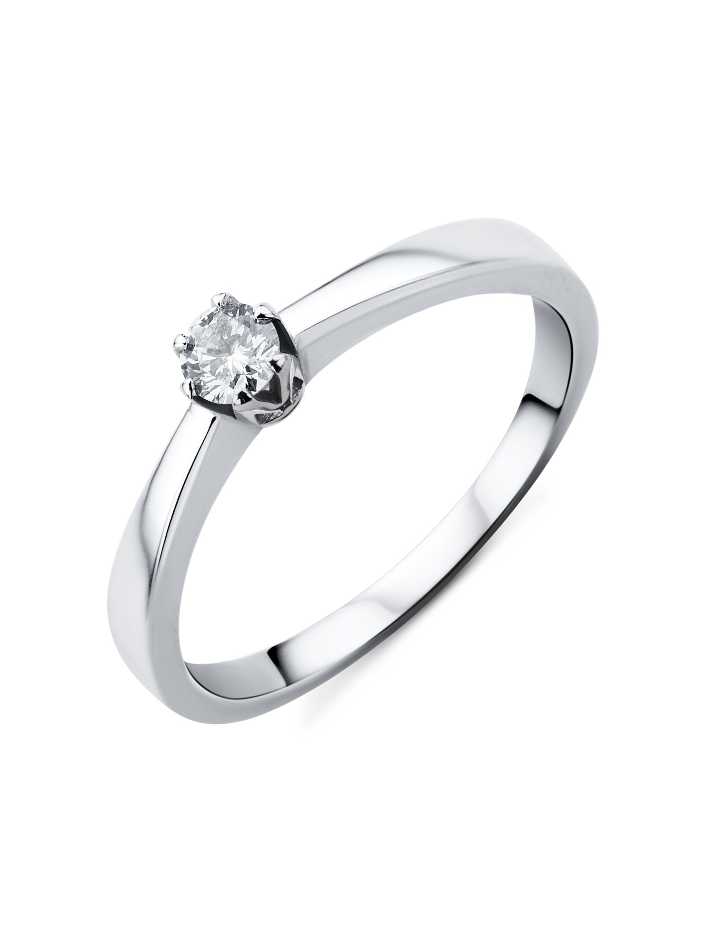 DIAMANT LETERNEL Ring in Silver: front