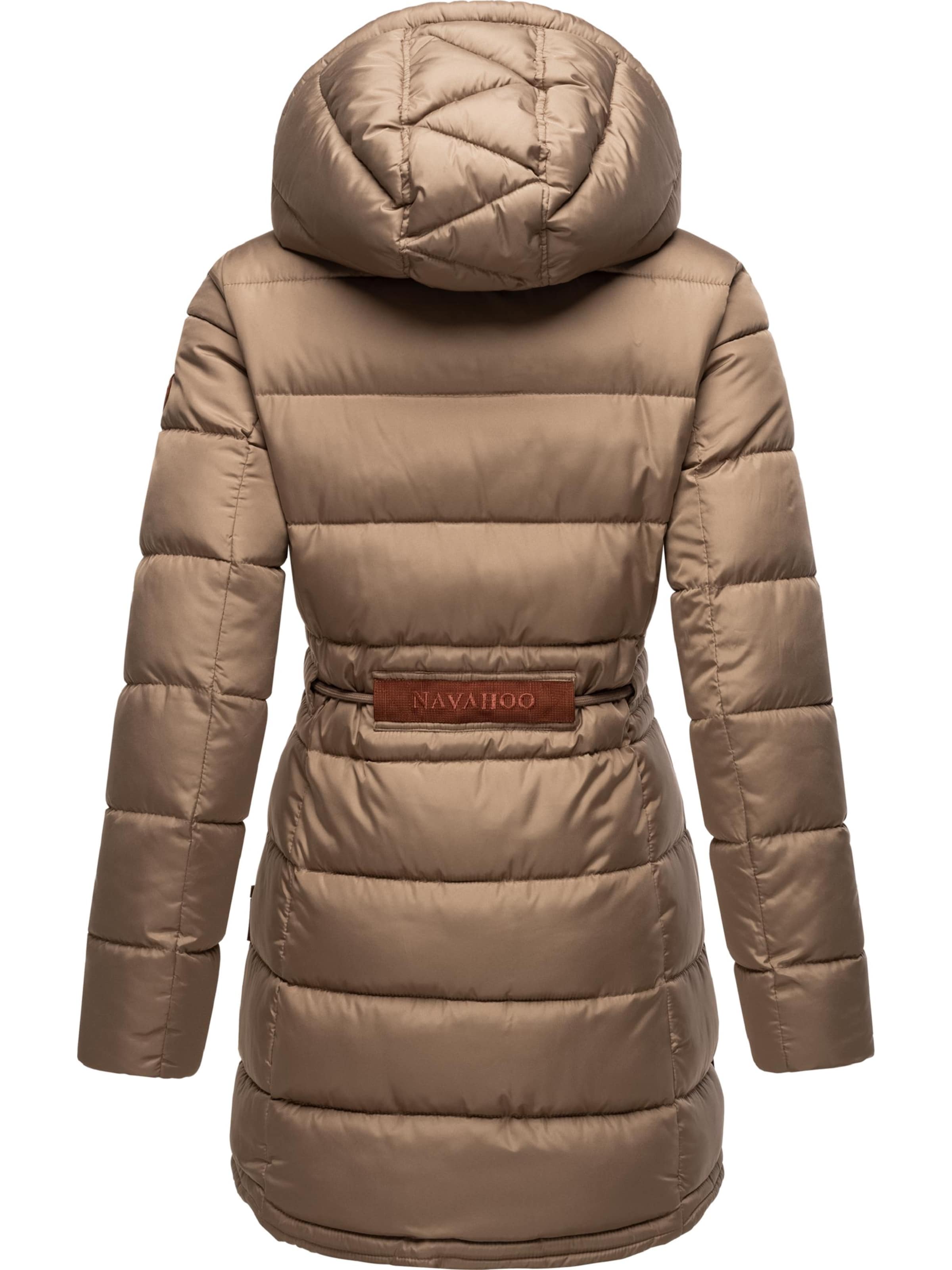 NAVAHOO Mantel 'Daliee' in Braun