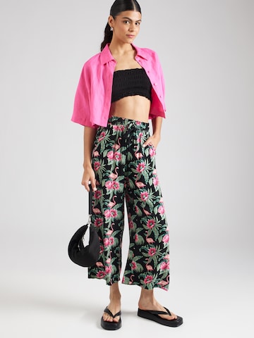 Sublevel Wide leg Broek in Zwart