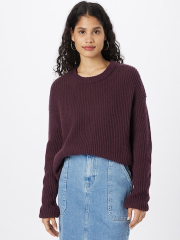 ARMEDANGELS Sweater 'Naaruko' in Purple: front