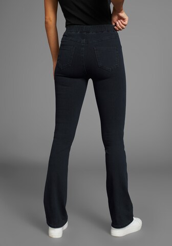 ARIZONA Bootcut Jeggings in Schwarz