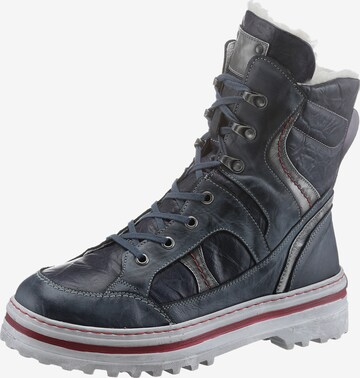 KRISBUT Snow Boots in Blue: front