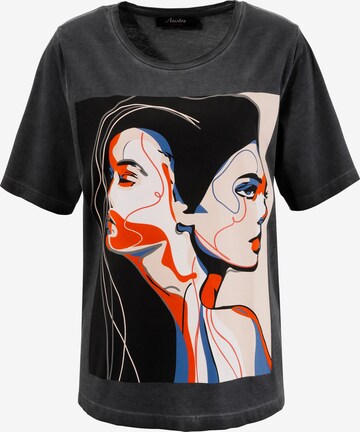 Aniston CASUAL T-Shirt in Schwarz: predná strana