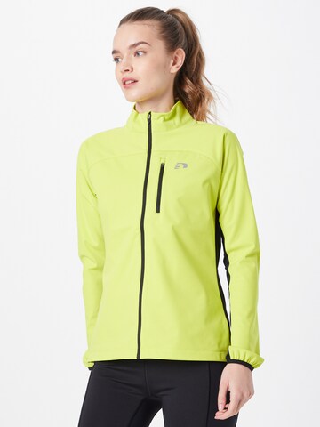 Veste de sport Newline en vert : devant