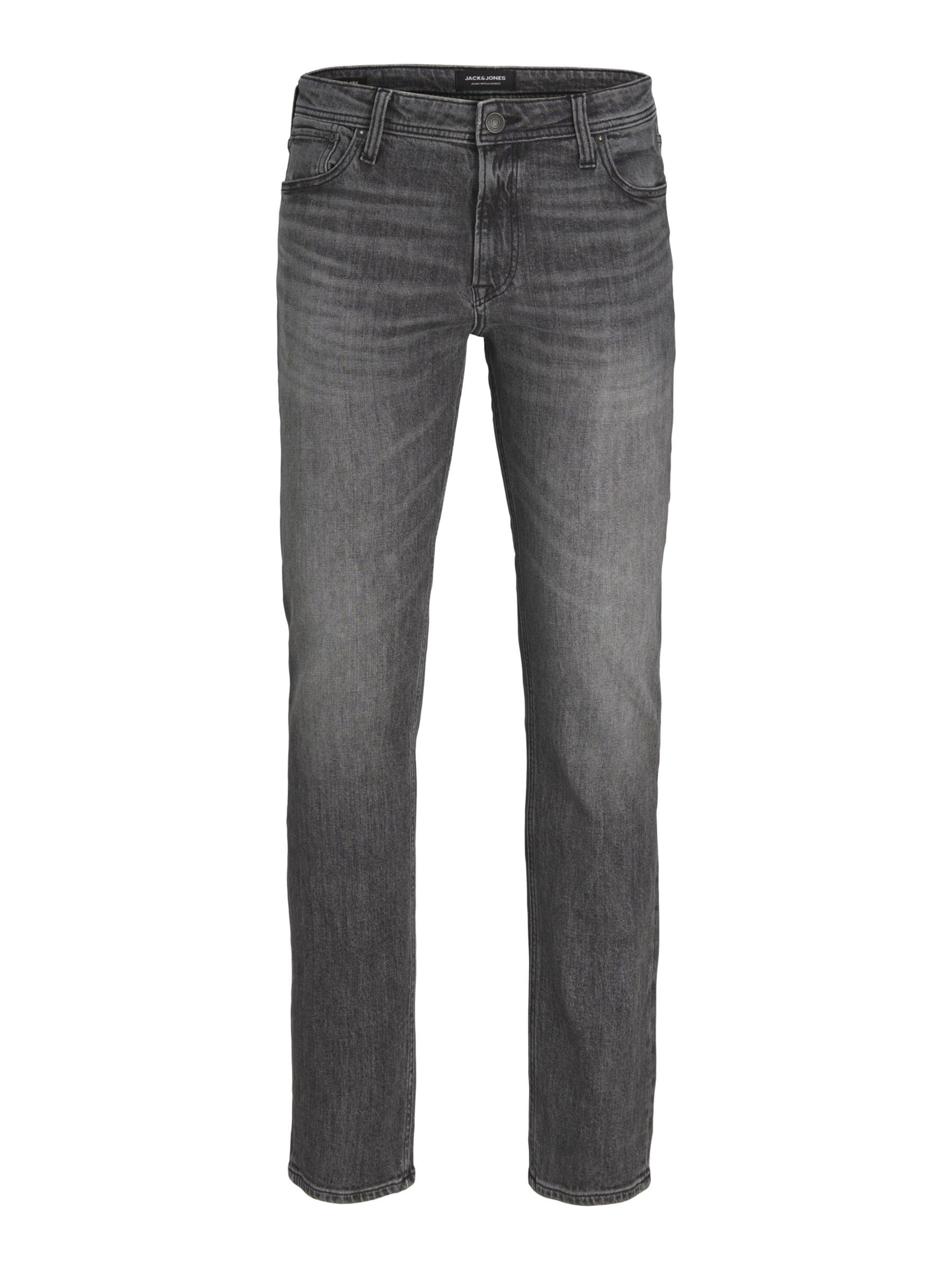 JACK & JONES regular Jeans 'JJIClark JJOriginal' i grå: forside